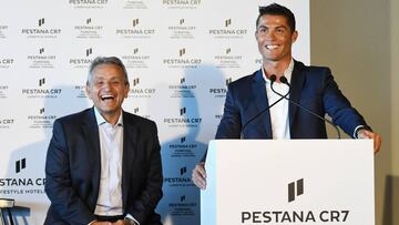 Cristiano inauguró en Funchal su hotel.