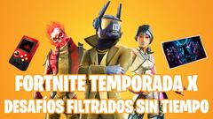 Fortnite: desafíos filtrados de Sin Tiempo