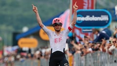 Eslovenia pone el Giro patas arriba en el triunfo de Asgreen