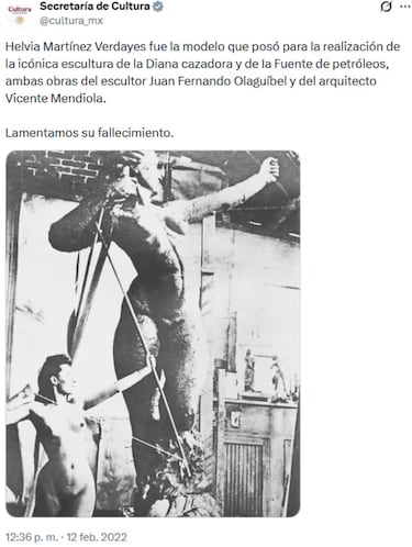 ¿Ana Luisa Peluffo fue la inspiración para la Diana Cazadora? La verdadera historia detrás de este monumento