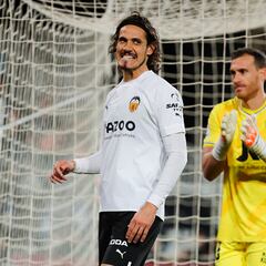 Cavani fija su mirada en el Metropolitano