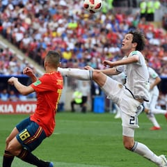 Primera prórroga del Mundial: Erokhin estrenó el cuarto cambio