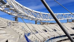 Wanda Metropolitano's state-of-the-art roof starts installation