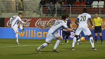 Reencuentro con Jord¨¢n: su ¨²nico gol perico fue en Eibar