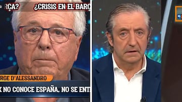 D’Alessandro carga con todo contra Flick y Pedrerol se queda atónito: “No se entera”