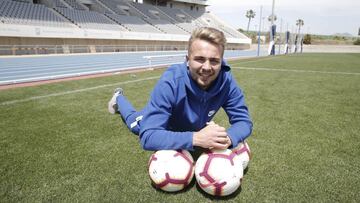 02/05/19 ENTREVISTA A ONTIVEROS JUGADOR DEL MALAGA
