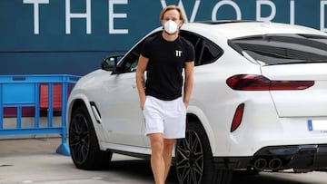 Rakitic, en la vuelta del Barcelona.