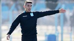 Centurión volvió a entrenar con la Reserva