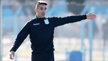 Centurión volvió a entrenar con la Reserva