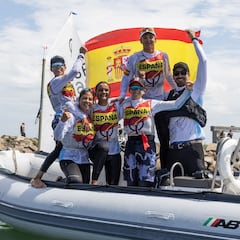España se hace de oro en el Mundial de Optimist