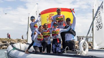 España se hace de oro en el Mundial de Optimist