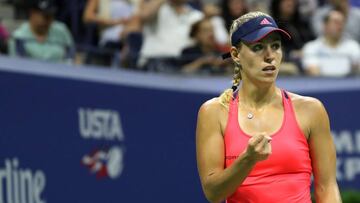 Kerber keeps up pressure on Williams with Kvitova win
