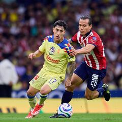 Chivas y América, con pocas acciones de peligro en el primer tiempo