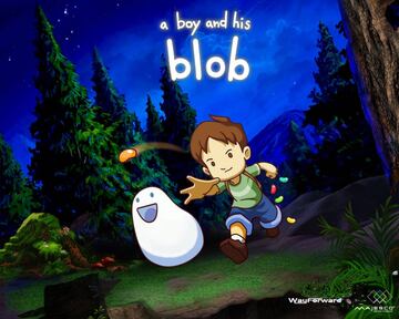 Captura de pantalla - A Boy and his Blob (Wii)