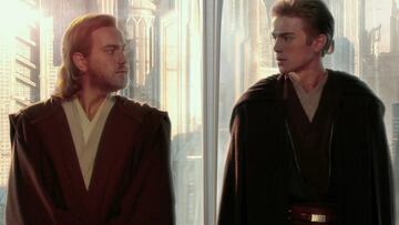 Star Wars Obi-Wan Kenobi y Anakin Skywalker