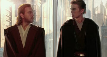 Star Wars Obi-Wan Kenobi y Anakin Skywalker