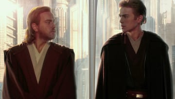 Star Wars Obi-Wan Kenobi y Anakin Skywalker