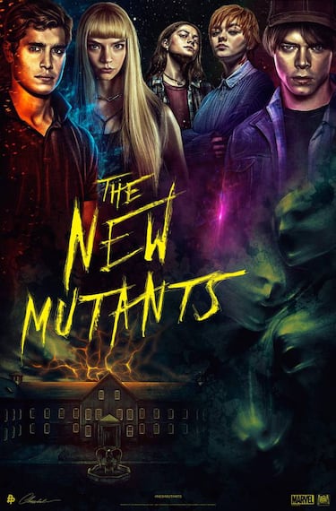 The New Mutants: primeros dos minutos de la película y nuevos pósteres