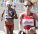 Angie Orjuela ocupa el puesto 57 en el maratón femenino