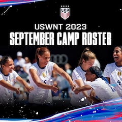 USWNT revela a las 27 convocadas para los amistosos de fecha FIFA ante Sudáfrica