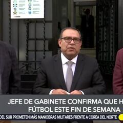 Otárola anuncia que la Liga 1 se reanuda este fin de semana