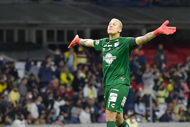 Aguerre y Cota, los porteros con más atajadas en el Clausura 2022