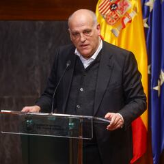 Javier Tebas: “¿Fútbol gratis? Imposible; si lo oye Florentino Pérez, le despide...”