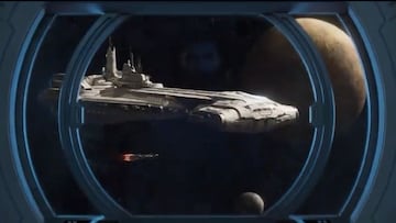 Imagen del prototipo de nave que servir&aacute; como Hotel Star Wars.