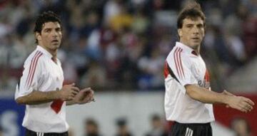 Tuzio y Ameli, compañeros y mejores amigos en River Plate 2005, terminaron peleados y sin hablarse luego de que Ameli tuviera una relación amorosa con la esposa de Tuzio.