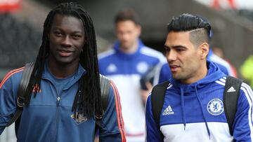 Falcao y Gomis, delanteros
