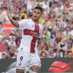 Los 5 datos del 'Cucho' en año y medio en el Huesca