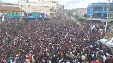 Locura en las calles de Kenia con el récord histórico de Kipchoge