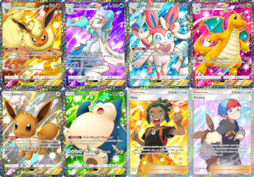 pokemon tcg pocket arboleda de eevee cartas super rare