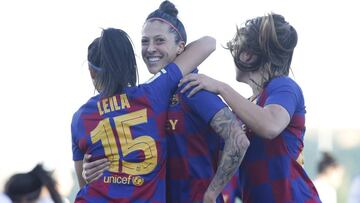 Jugadoras del Barça.