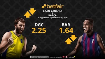 Gran Canaria vs. Barça: horario, dónde ver, pronósticos y clasificación