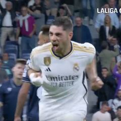 El golazo de Valverde que disparó al Madrid ante la Real