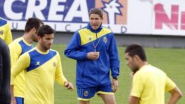 <b>INTENSIDAD. </b>Garrido le pidió a sus pupilos que ante el Rayo salgan al 100% desde el principio.