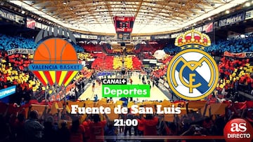 Valencia vs Real Madrid de ACB en directo, hoy 9 de junio a las 21:00 horas