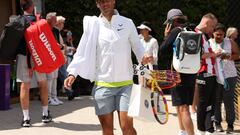 Rafa Nadal, en Wimbledon.