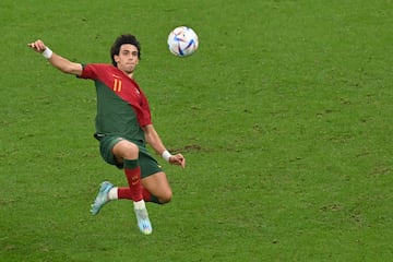 João Félix en el Mundial ante Uruguay.