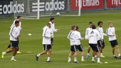 Entrenamiento del Real Madrid