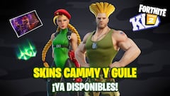 Fortnite: skins Cammy y Guile de Street Fighter ya disponibles; precio y contenidos