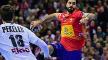 Raúl Entrerríos tiró cuanto de España en la final