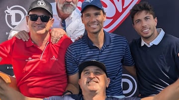 Nadal, Schuster, Raúl o Almeida, rendidos a los lujos de Discarlux en el XXIV Torneo Benéfico de Golf Clínica Menorca