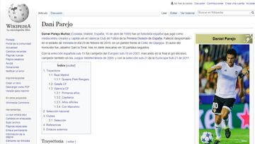 Biografía de Parejo.