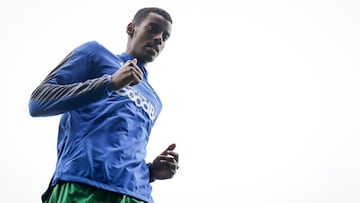 Isak, jugador de la Real Sociedad.