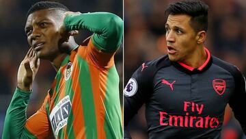 Junior amenaza a Alexis por ser el goleador chileno en el exterior