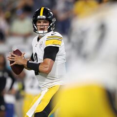 Mason Rudolph será quarterback titular de los Steelers en el juego ante los Bengals