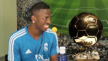 Vinicius y su sincera confesión sobre ganar el Balón de Oro