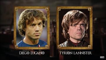 Diego Lugano y Tyrion Lannister